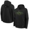 New Orleans Pelicans Nike Youth 2025/26 City Edition Club Fleece Pullover Hoodie - Black - Front View