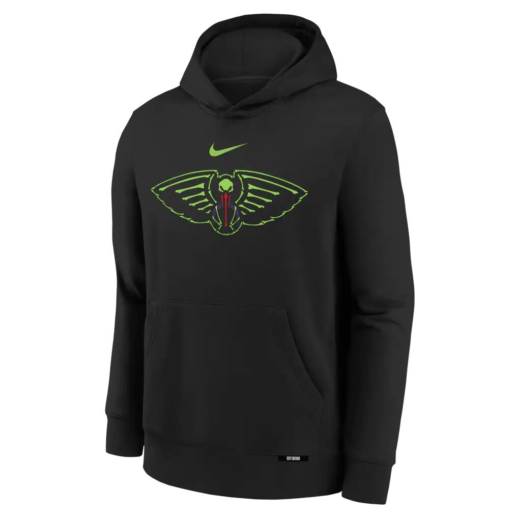 New Orleans Pelicans Nike Youth 2025/26 City Edition Club Fleece Pullover Hoodie
