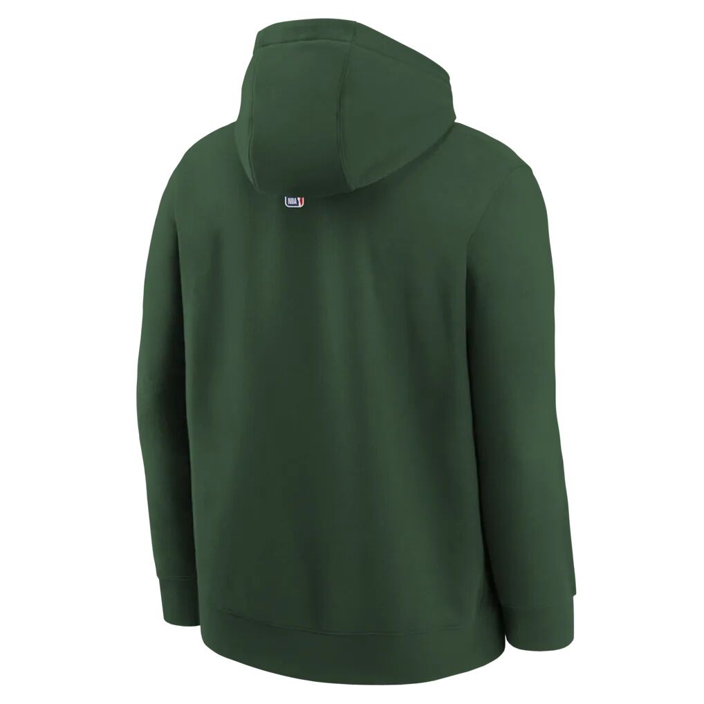 Milwaukee Bucks Nike Youth 2025/26 City Edition Club Fleece Pullover Hoodie - Hunter Green