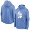 Utah Jazz Nike Youth 2025/26 City Edition Club Fleece Pullover Hoodie - Blue - Front View