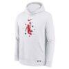 Houston Rockets Nike Youth 2025/26 City Edition Club Fleece Pullover Hoodie - White - Side View