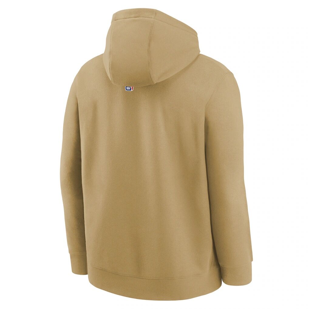 Washington Wizards Nike Youth 2025/26 City Edition Club Logo Fleece Hoodie - Tan