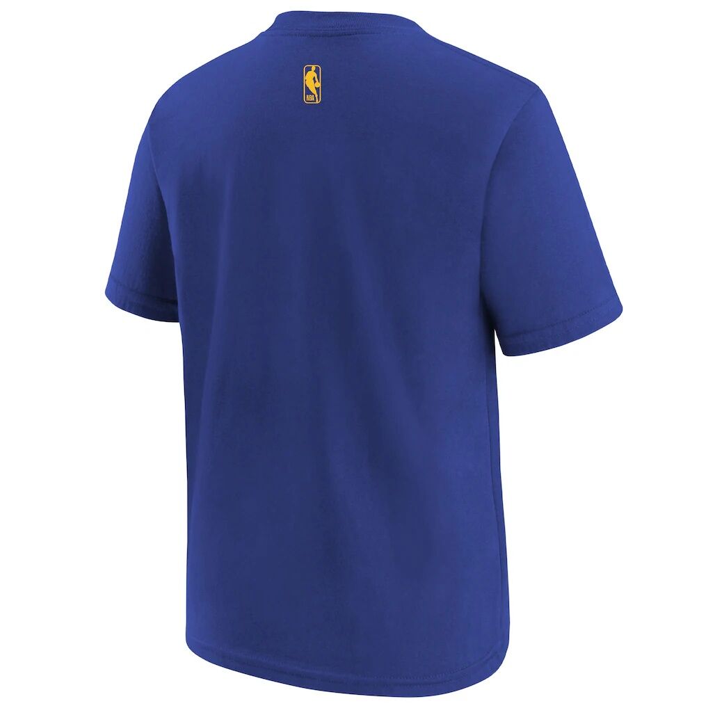 Charlotte Hornets Jordan Brand Youth 2025/26 City Edition Max90 T-Shirt – Blue/Yellow
