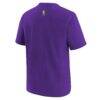 New Orleans Pelicans Nike Youth 2025/26 City Edition Courtside Max90 T-Shirt - Purple - Detail View