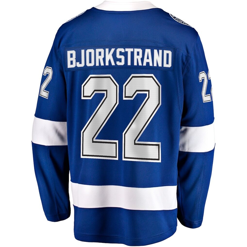 Oliver Bjorkstrand Tampa Bay Lightning Fashion7 Home Breakaway Jersey