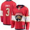 Seth Jones Florida Panthers Fashion7 Home Breakaway Jersey - Red - Front View