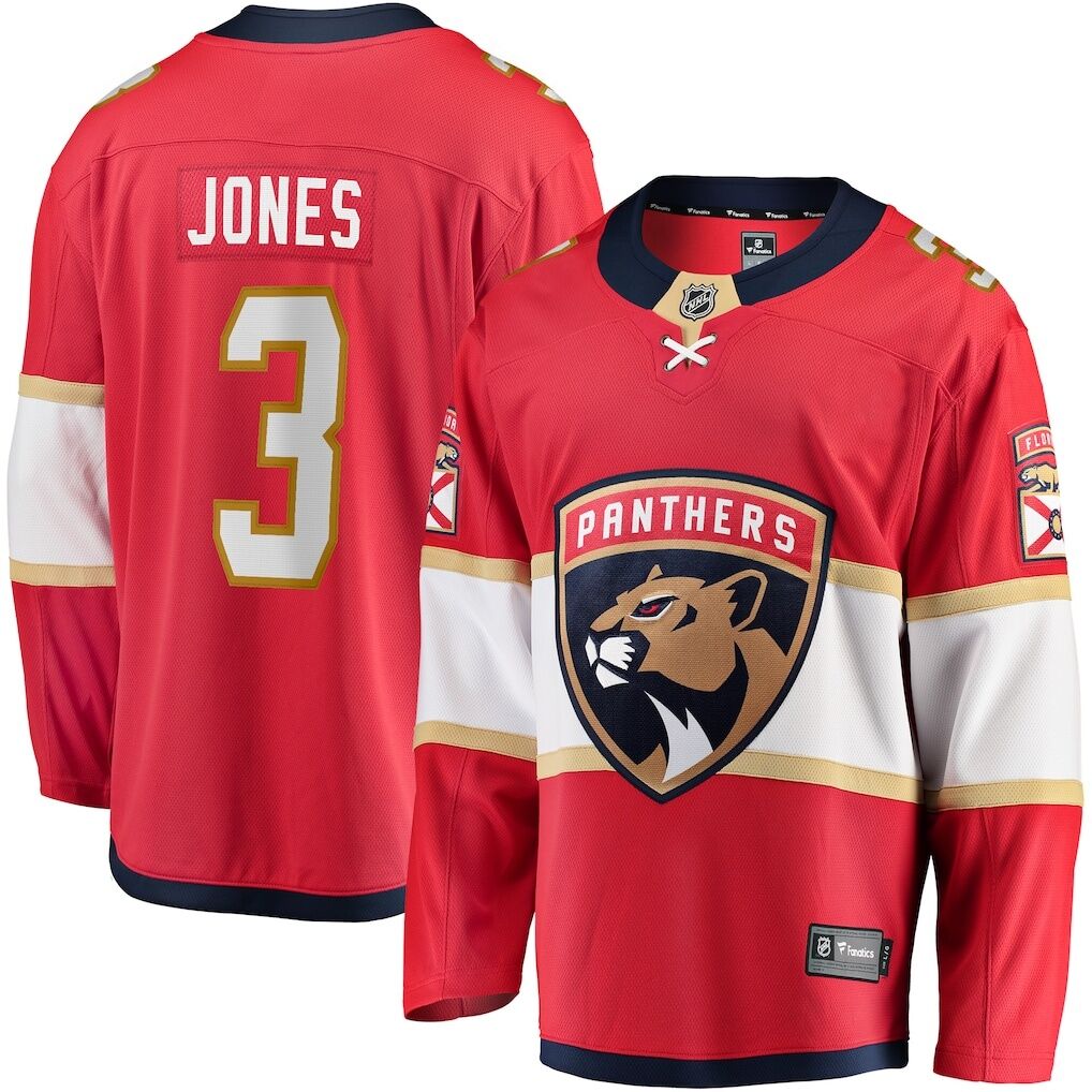 Seth Jones Florida Panthers Fashion7 Home Breakaway Jersey