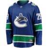 Marcus Pettersson Vancouver Canucks Fashion7 Home Breakaway Jersey - Blue - Side View