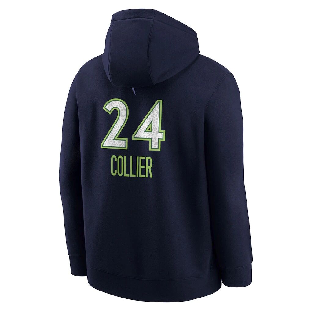 Napheesa Collier Minnesota Lynx Nike Explorer Edition Name & Number Pullover Hoodie