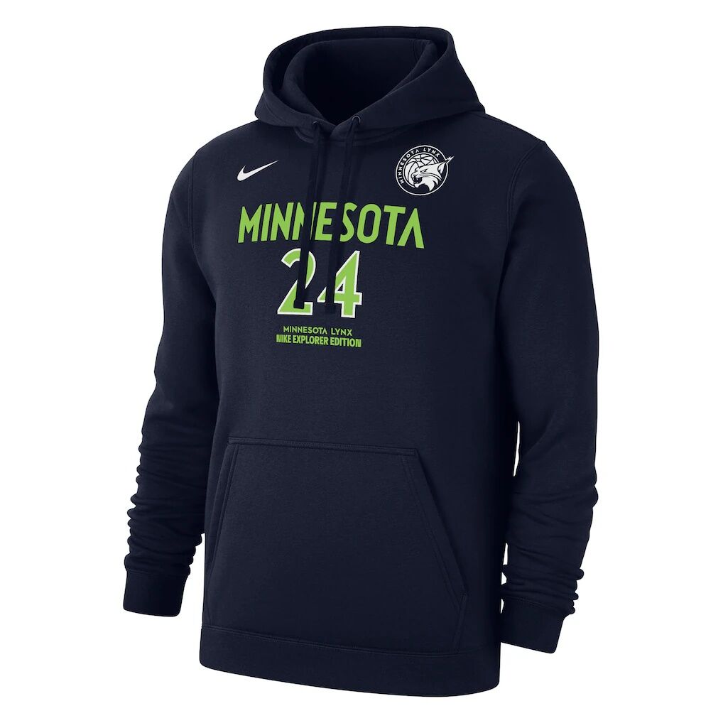 Napheesa Collier Minnesota Lynx Nike Explorer Edition Name & Number Pullover Hoodie