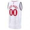 LA Clippers Fashion7 Fast Break Custom Jersey - White - Detail View