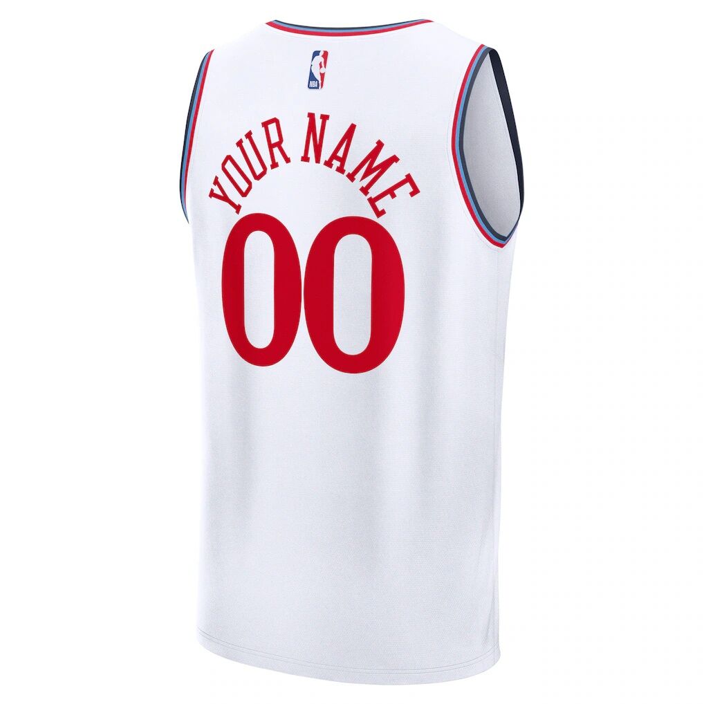 LA Clippers Fashion7 Fast Break Custom Jersey - Association Edition