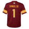 Deebo Samuel Sr Washington Commanders Nike Youth Team Game Jersey - - Detail View