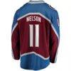 Brock Nelson Colorado Avalanche Fashion7 Home Breakaway Jersey - - Detail View