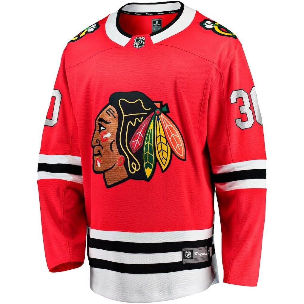 Spencer Knight Chicago Blackhawks Fashion7 Home Breakaway Jersey