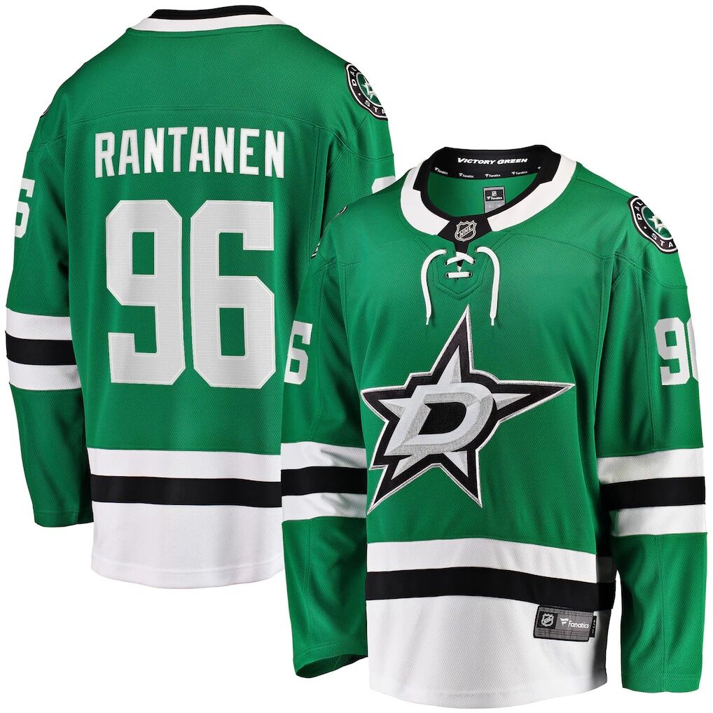 Mikko Rantanen Dallas Stars Fashion7 Home Breakaway Jersey - Kelly Green