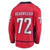 Anthony Beauvillier Washington Capitals Fashion7 Home Breakaway Jersey - Red - Detail View