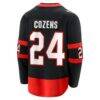 Dylan Cozens Ottawa Senators Fashion7 Home Breakaway Jersey - Black - Detail View