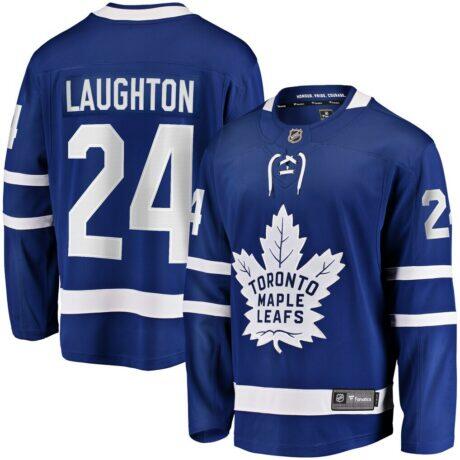 Scott Laughton Toronto Maple Leafs Fashion7 Home Breakaway Jersey - Blue - Front View