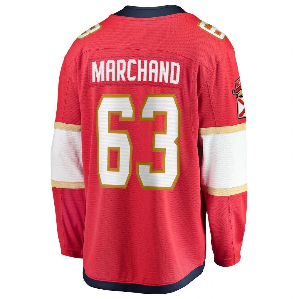 Brad Marchand Florida Panthers Fashion7 Home Breakaway Jersey