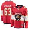 Brad Marchand Florida Panthers Fashion7 Home Breakaway Jersey - Red - Front View