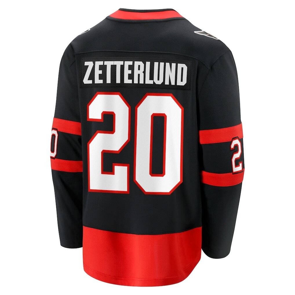 Fabian Zetterlund Ottawa Senators Fashion7 Home Breakaway Jersey