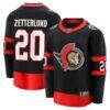 Fabian Zetterlund Ottawa Senators Fashion7 Home Breakaway Jersey - Black - Front View