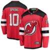 Daniel Sprong New Jersey Devils Fashion7 Home Breakaway Jersey - Red - Front View