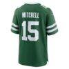 Adonai Mitchell New York Jets Nike Team Game Jersey - - Detail View