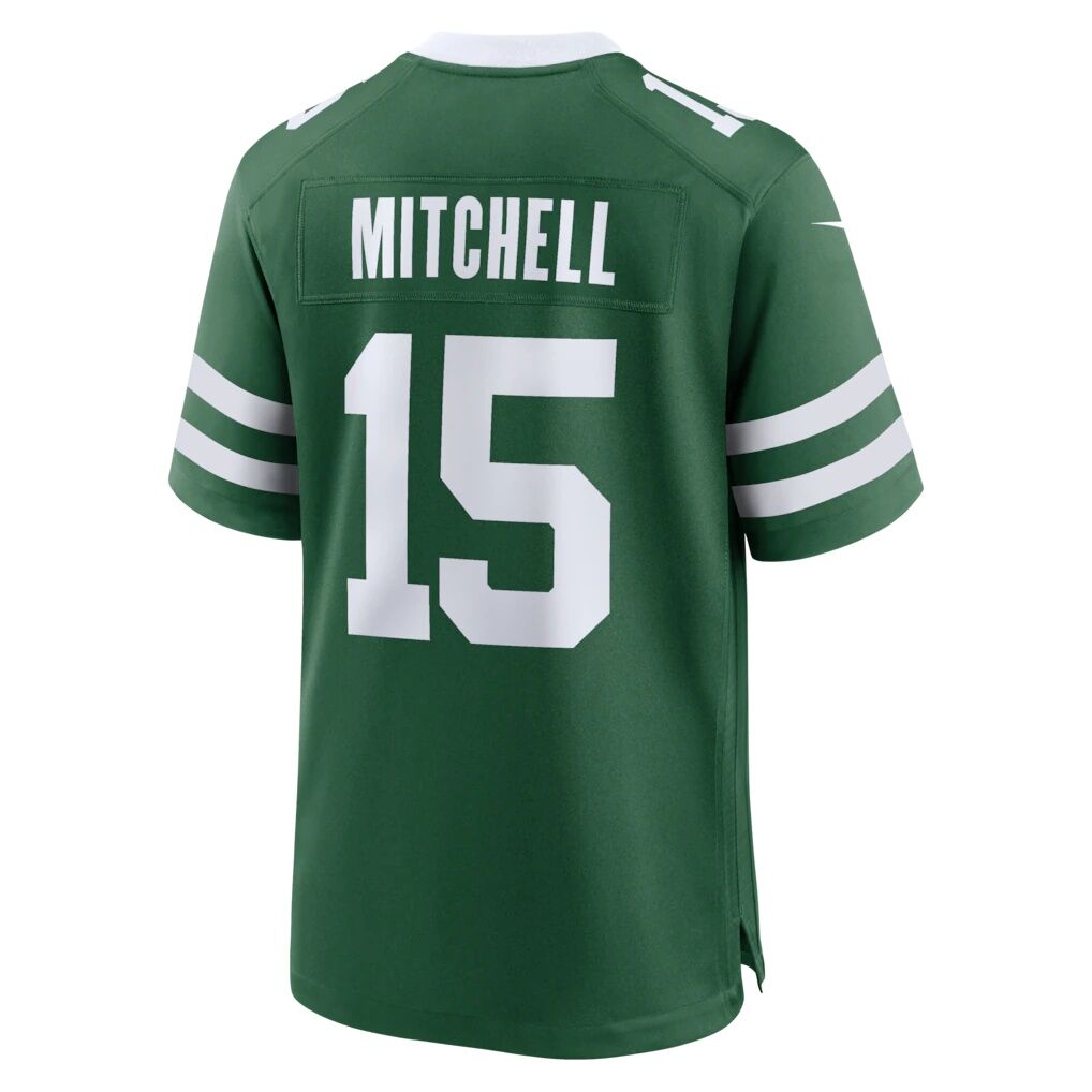 Adonai Mitchell New York Jets Nike Team  Game Jersey - Legacy Green