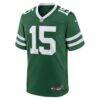Adonai Mitchell New York Jets Nike Team Game Jersey - - Side View