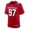 Walter Nolen Arizona Cardinals Nike Game Player Jersey - - Side View