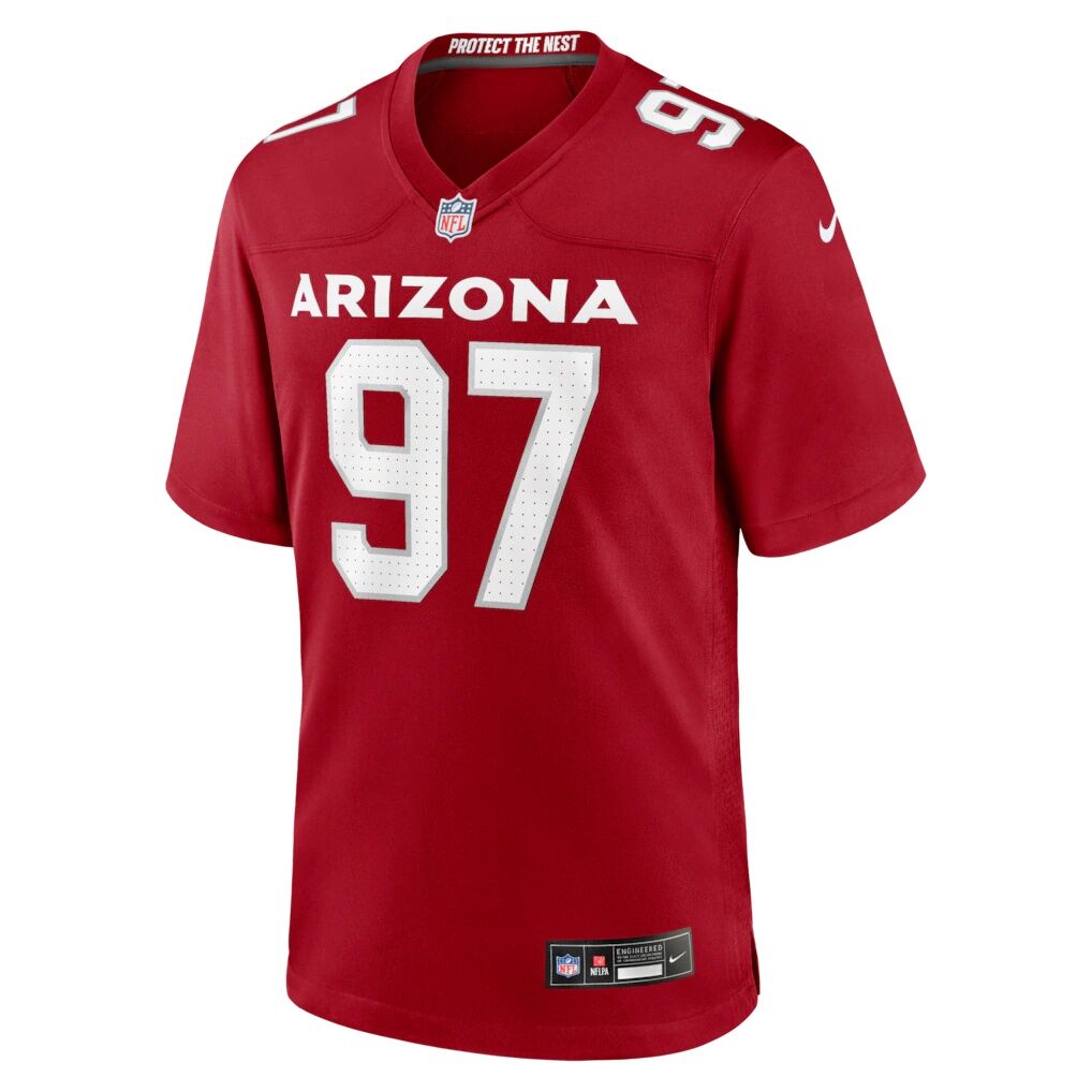 Walter Nolen Arizona Cardinals Nike Game Player Jersey - Cardinal