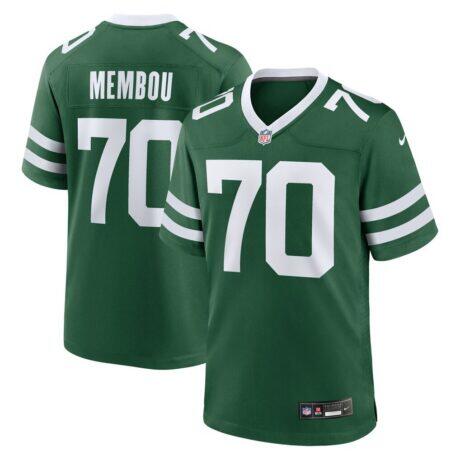 Armand Membou New York Jets Nike Team Game Jersey - Green - Front View