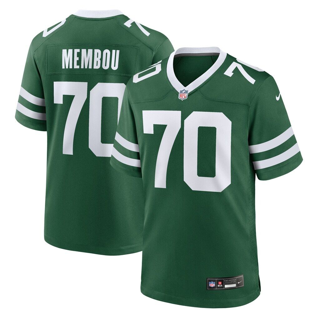 Armand Membou New York Jets Nike Team Game Jersey