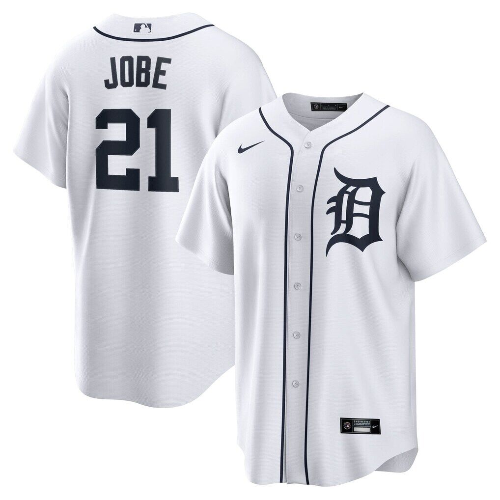 Jackson Jobe Detroit Tigers Nike Home Replica Jersey