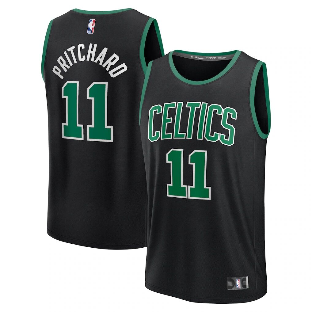 Payton Pritchard Boston Celtics Fashion7 Fast Break Replica Player Jersey - Statement Edition