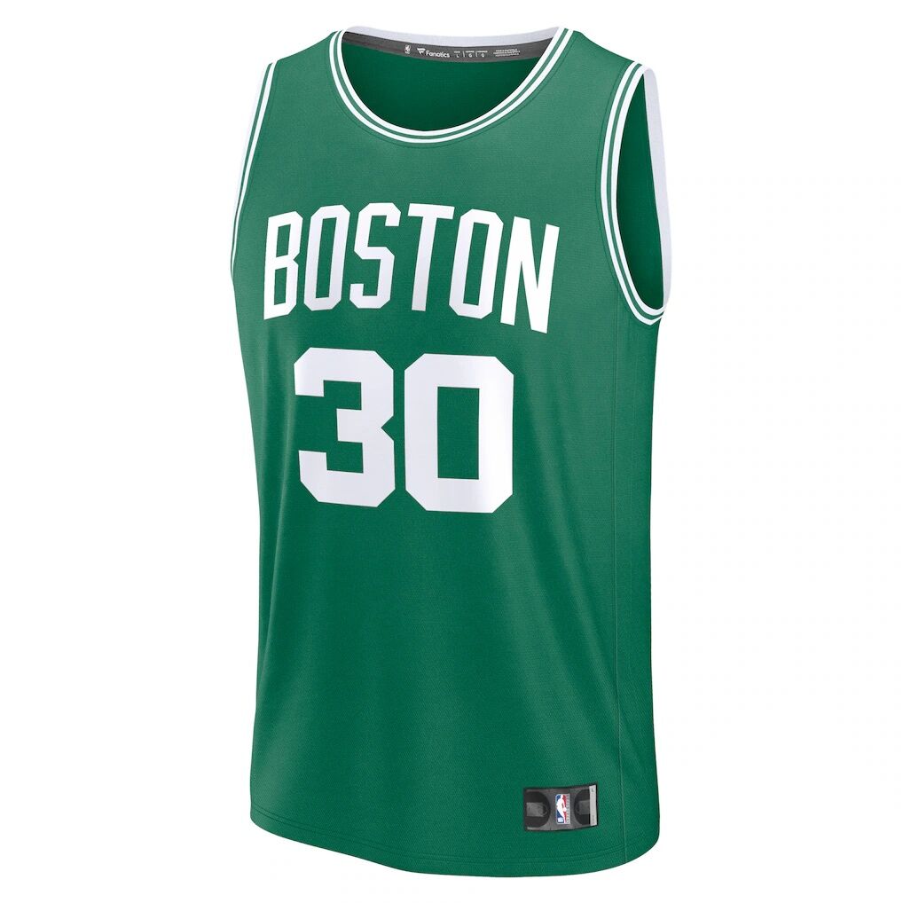 Sam Hauser Boston Celtics Fanatics Fast Break Replica Player Jersey – Icon Edition – Kelly Green