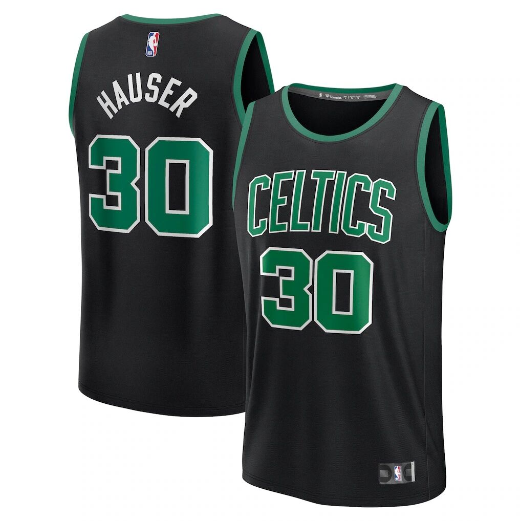 Sam Hauser Boston Celtics Fashion7 Fast Break Replica Player Jersey - Statement Edition