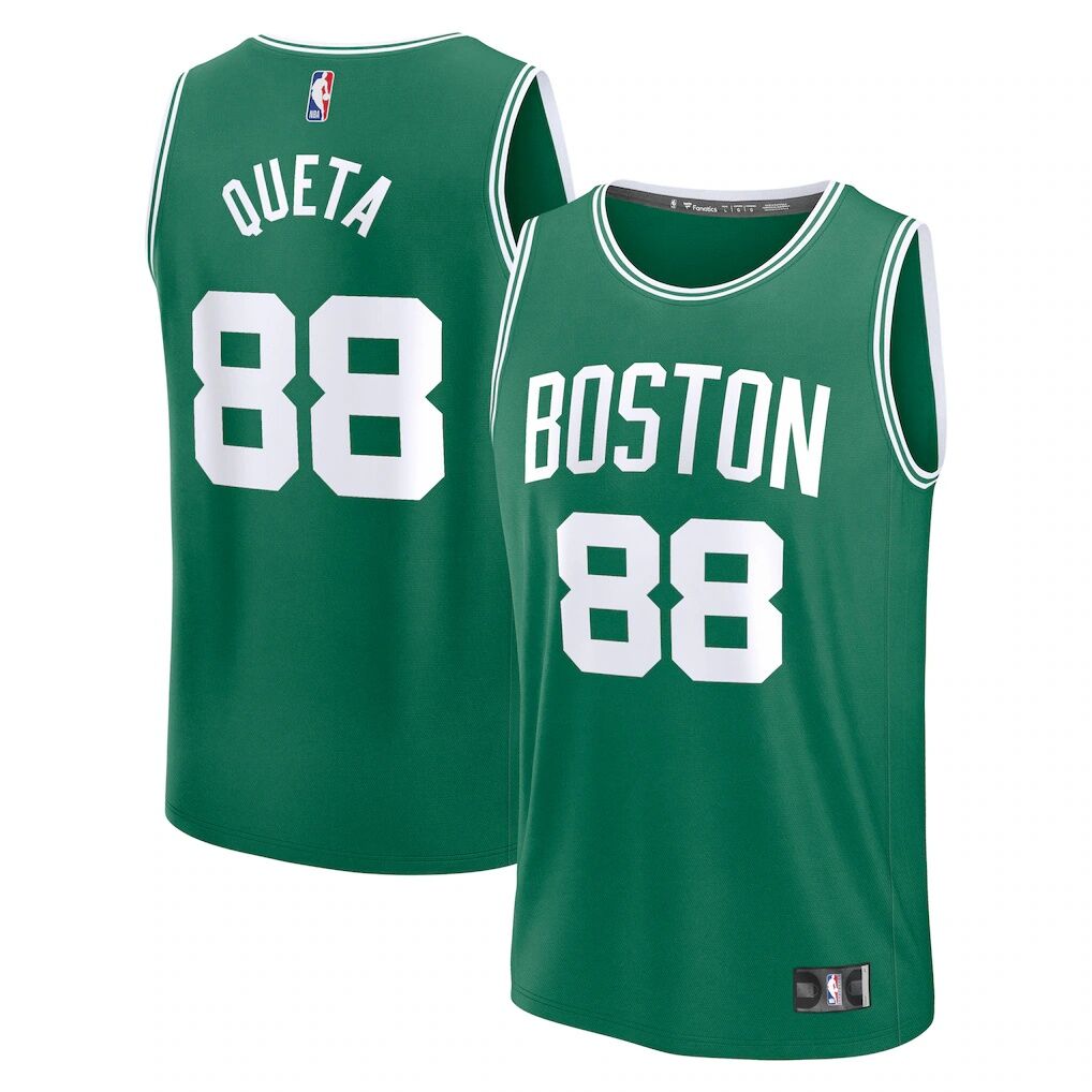 Neemias Queta Boston Celtics Fashion7 Fast Break Replica Player Jersey - Icon Edition - Kelly Green