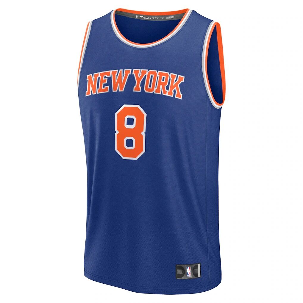 OG Anunoby New York Knicks Fashion7 Fast Break Replica Player Jersey – Icon Edition