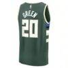 A.J. Green Milwaukee Bucks Fashion7 Fast Break Replica Player Jersey - Icon Edition - - Detail View