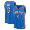 Luguentz Dort Oklahoma City Thunder Fashion7 Fast Break Replica Player Jersey - Blue - Front View