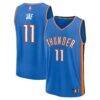 Isaiah Joe Oklahoma City Thunder Fashion7 Fast Break Replica Player Jersey - Blue - Front View