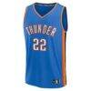 Cason Wallace Oklahoma City Thunder Fashion7 Fast Break Replica Player Jersey - Blue - Side View