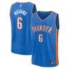 Jaylin Williams Oklahoma City Thunder Fashion7 Fast Break Replica Player Jersey - Blue - Front View