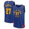 Jamal Murray Denver Nuggets Fashion7 Fast Break Replica Player Jersey - Blue - Front View