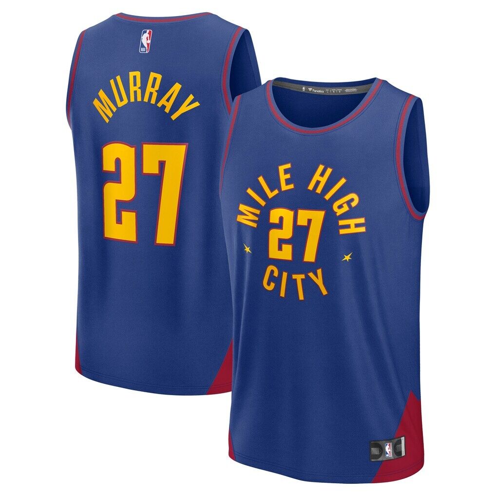 Jamal Murray Denver Nuggets Fashion7 Fast Break Replica Player Jersey - Statement Edition