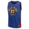 Jamal Murray Denver Nuggets Fashion7 Fast Break Replica Player Jersey - Blue - Side View
