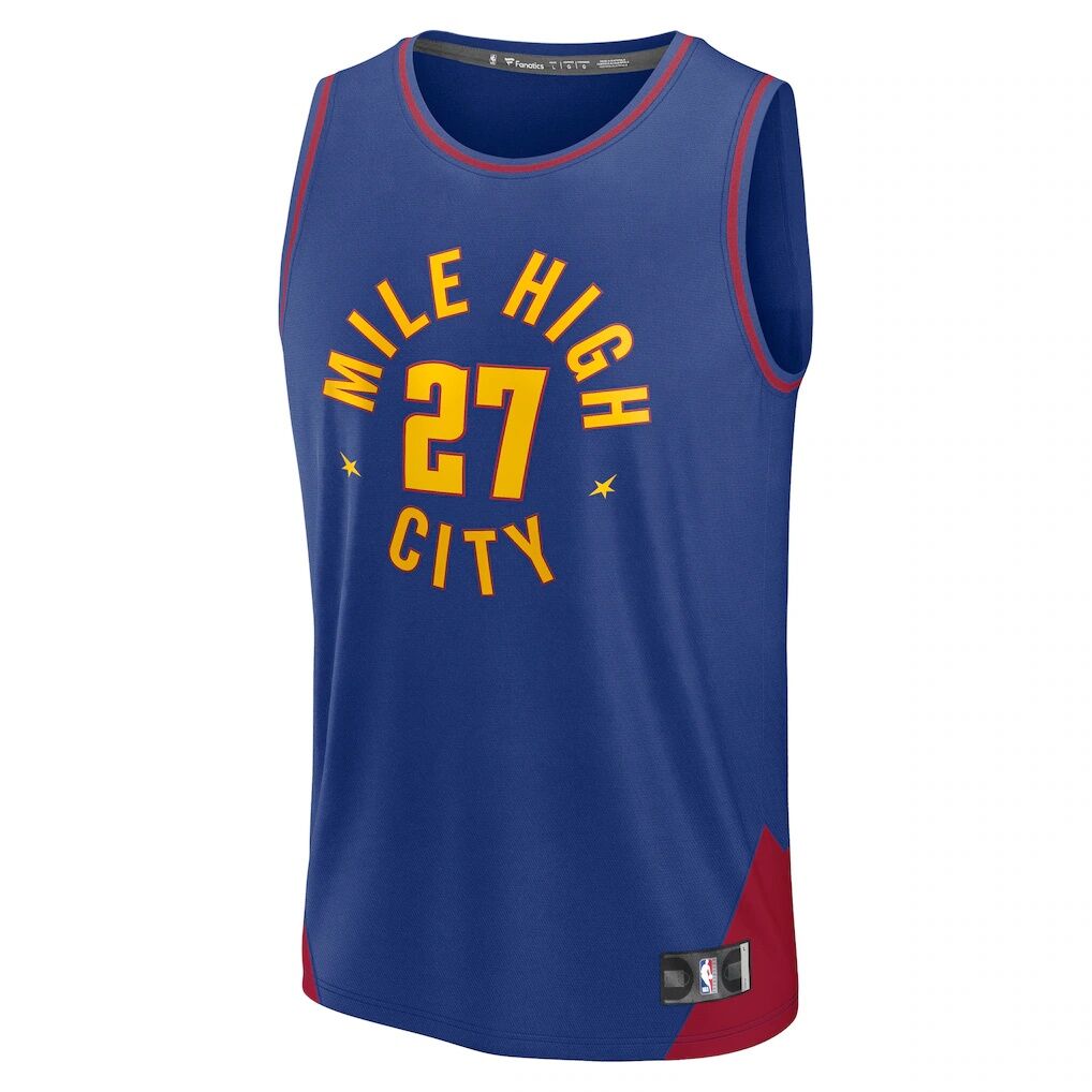Jamal Murray Denver Nuggets Fashion7 Fast Break Replica Player Jersey - Statement Edition